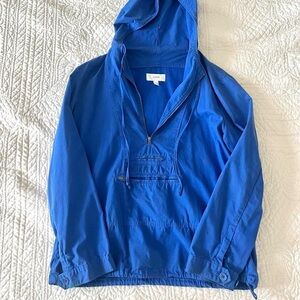 Blue Hooded Pullover